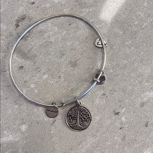 Alex and Ani Silver tree bracelet